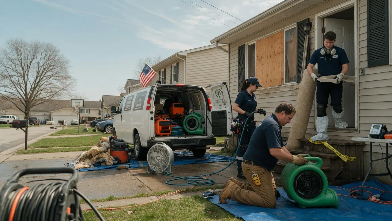 Water Damage Restoration in Troy Grove, IL near me